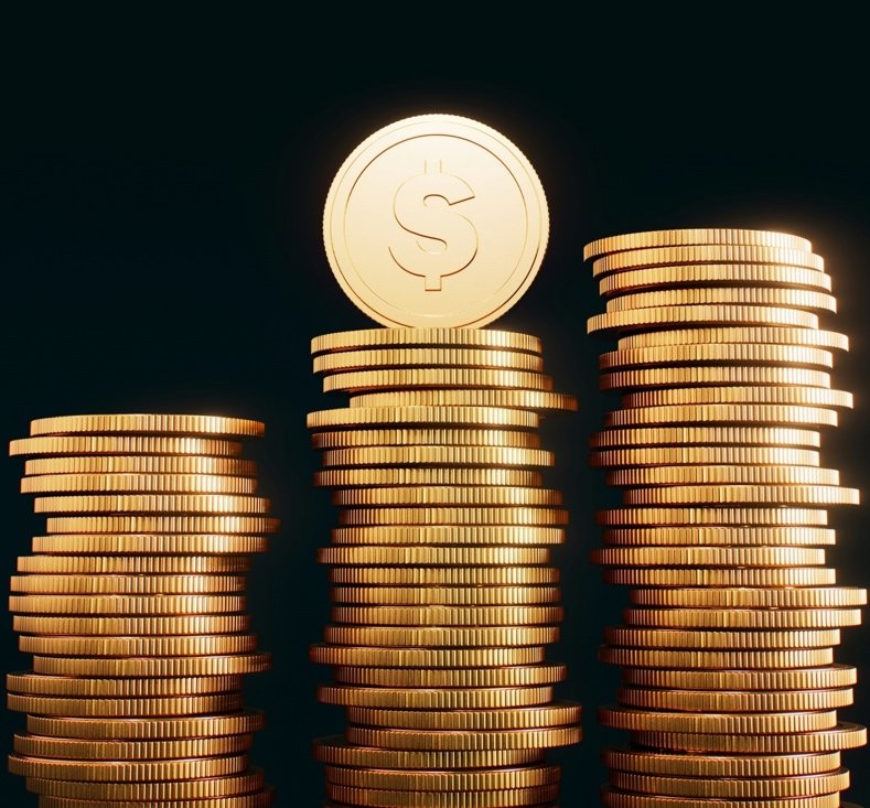 Gold coins