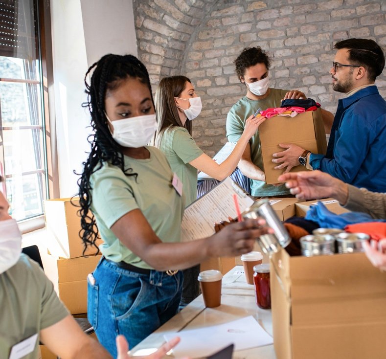 Humanitarian volunteers